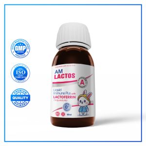 AM Lactos - Tiên phong Lactoferrin lỏng đậm đặc trong AM Lactos cho hệ miễn dịch khỏe mạnh, đề kháng khỏe